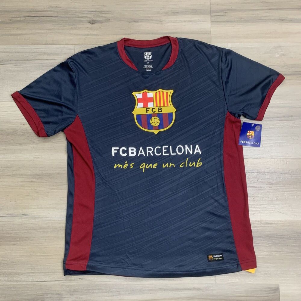 FC Barcelona Youth Football Soccer Jersey HKY Sportswear - NWT